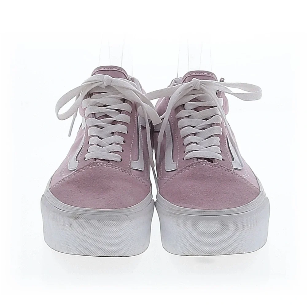 Vans Women's Light Pink Old Skool Stackform - Picture 2 of 5